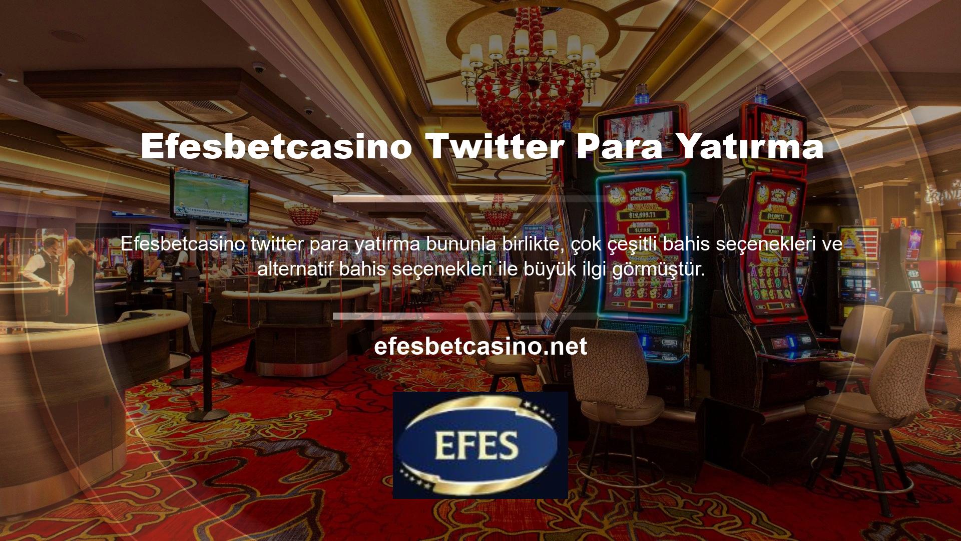 Twitter'ın zengin bahis sitesi Efesbetcasino, bahis tutkunlarının bir numaralı tercihi haline geldi
