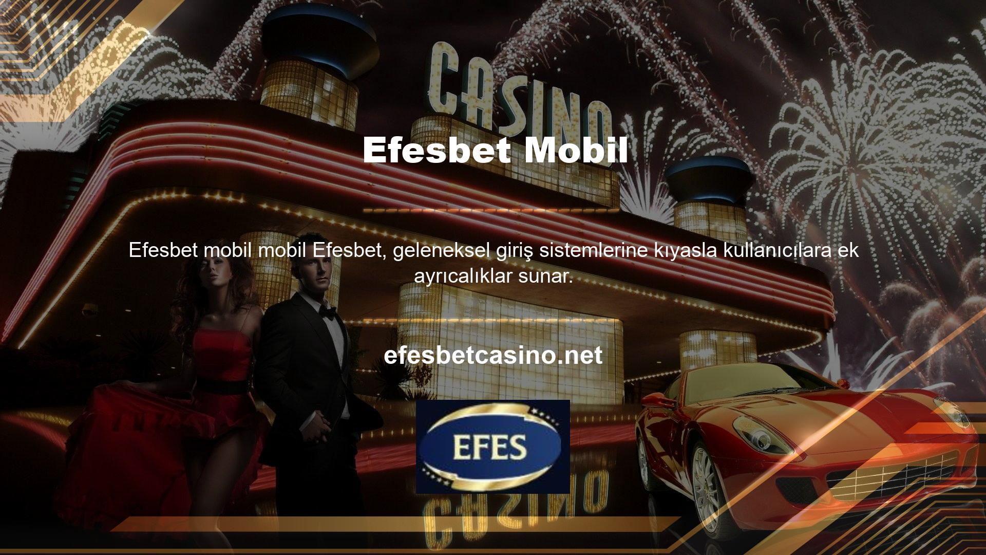 Casino endüstrisi sürekli olarak gelişmektedir ve Efesbet, kullanıcılarına mobil bağlantı seçenekleri de dahil olmak üzere çok çeşitli hizmetler sunmaktadır