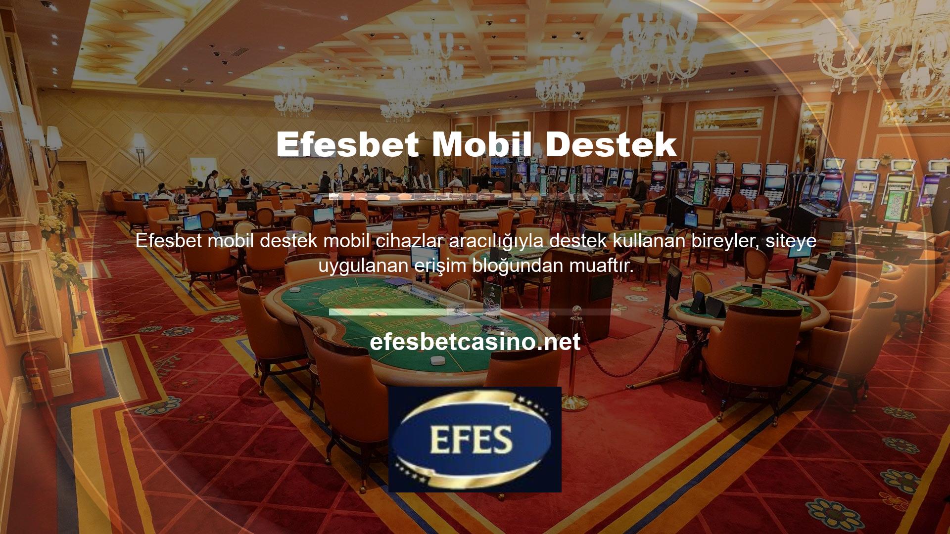 Geliştirilmiş mobil uygulama bir internet tarayıcısından farklı işlev gördüğünden, erişim kısıtlaması mobil uygulamayı etkilemez